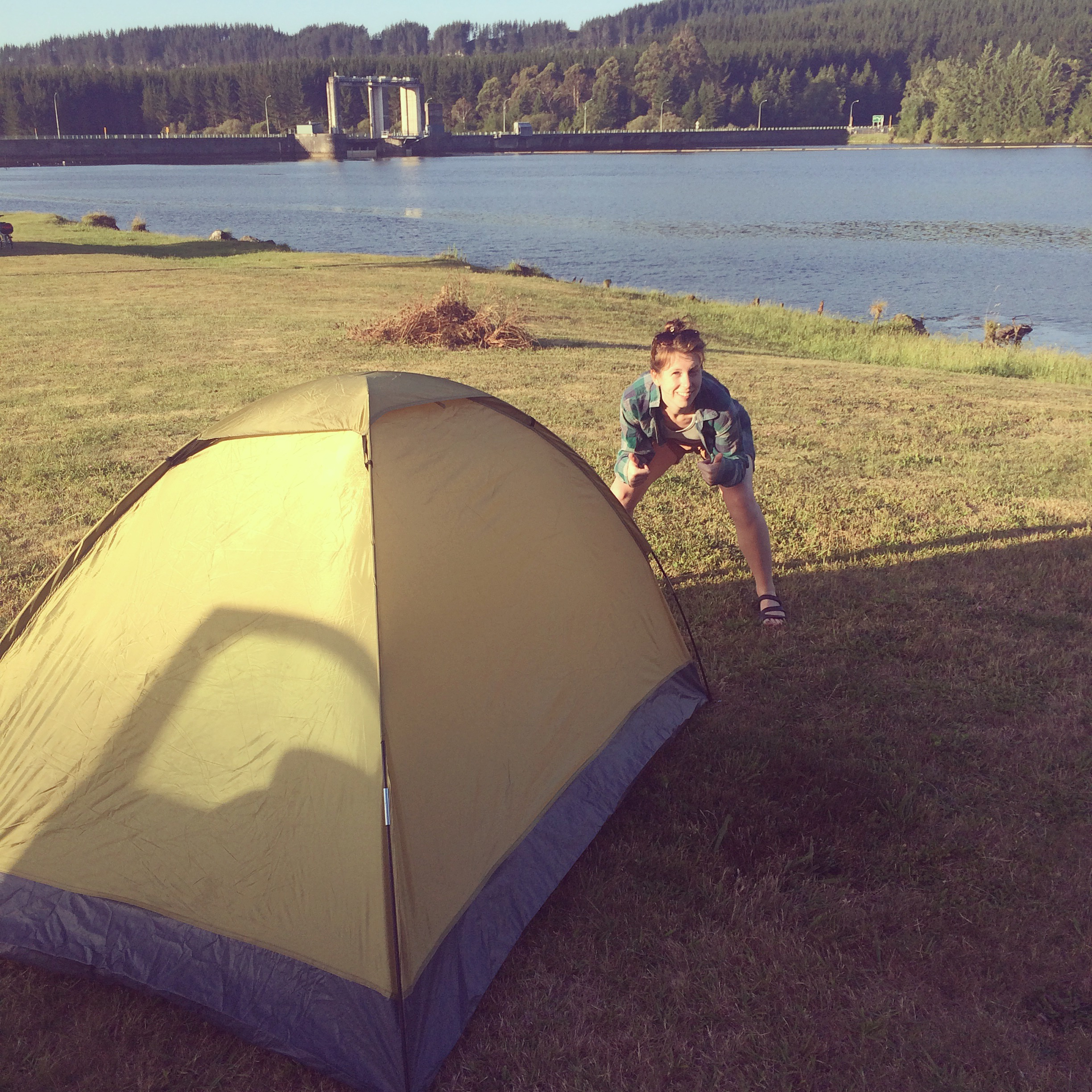 first campsite